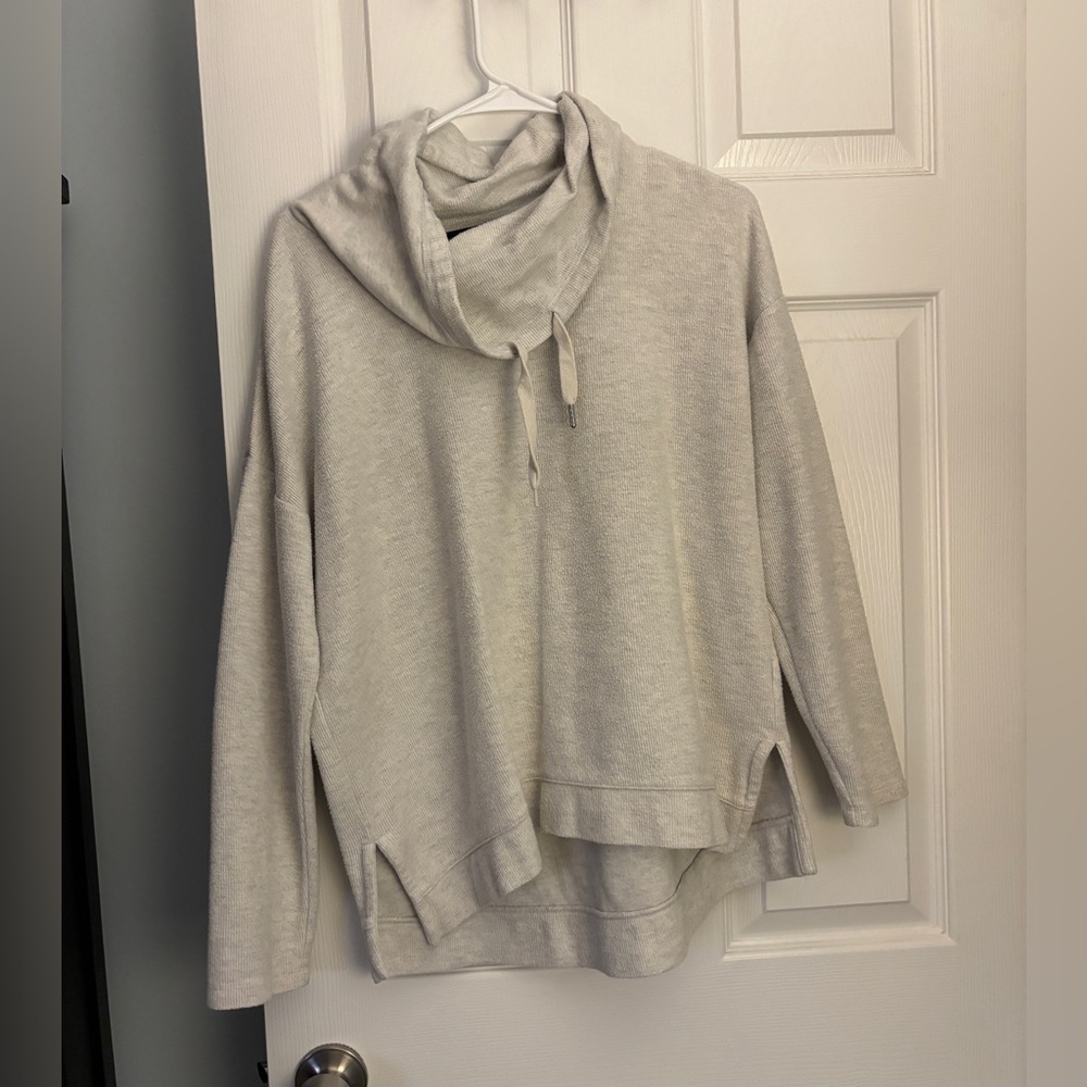 Banana Republic Light Gray Eco Pullover
